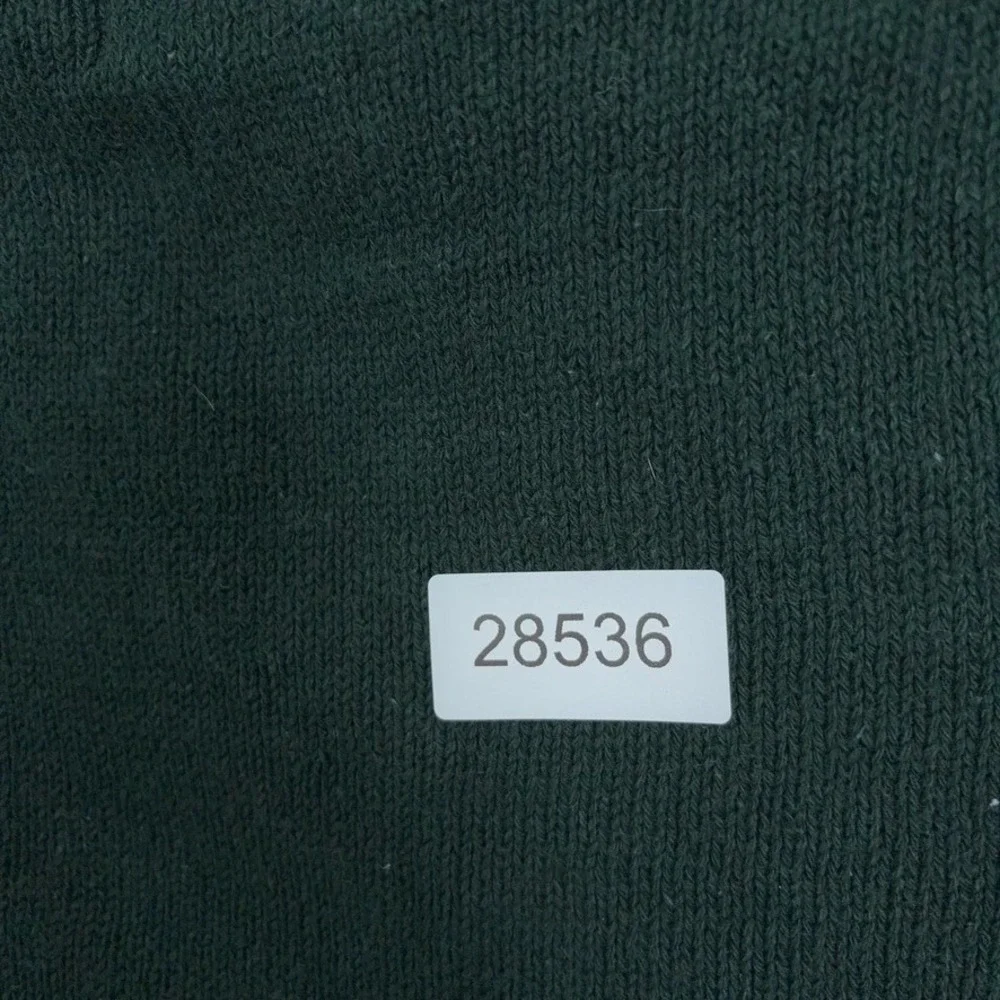 Vintage Polo Ralph Lauren Sweater Vest Mens XL Green Cotton VNeck Preppy Classic